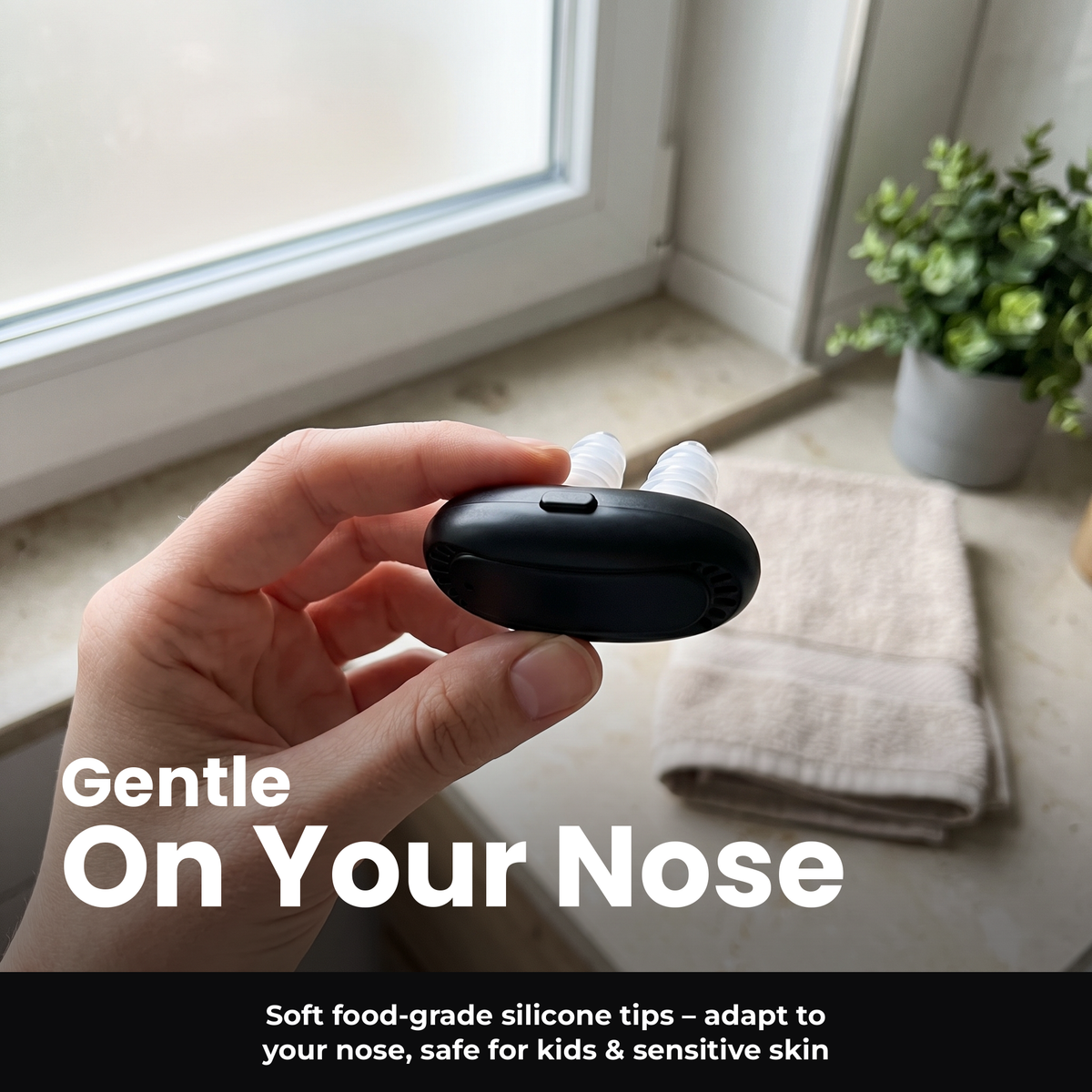 Voria PureAir Nasal Clip — EN — Gentle On Your Nose