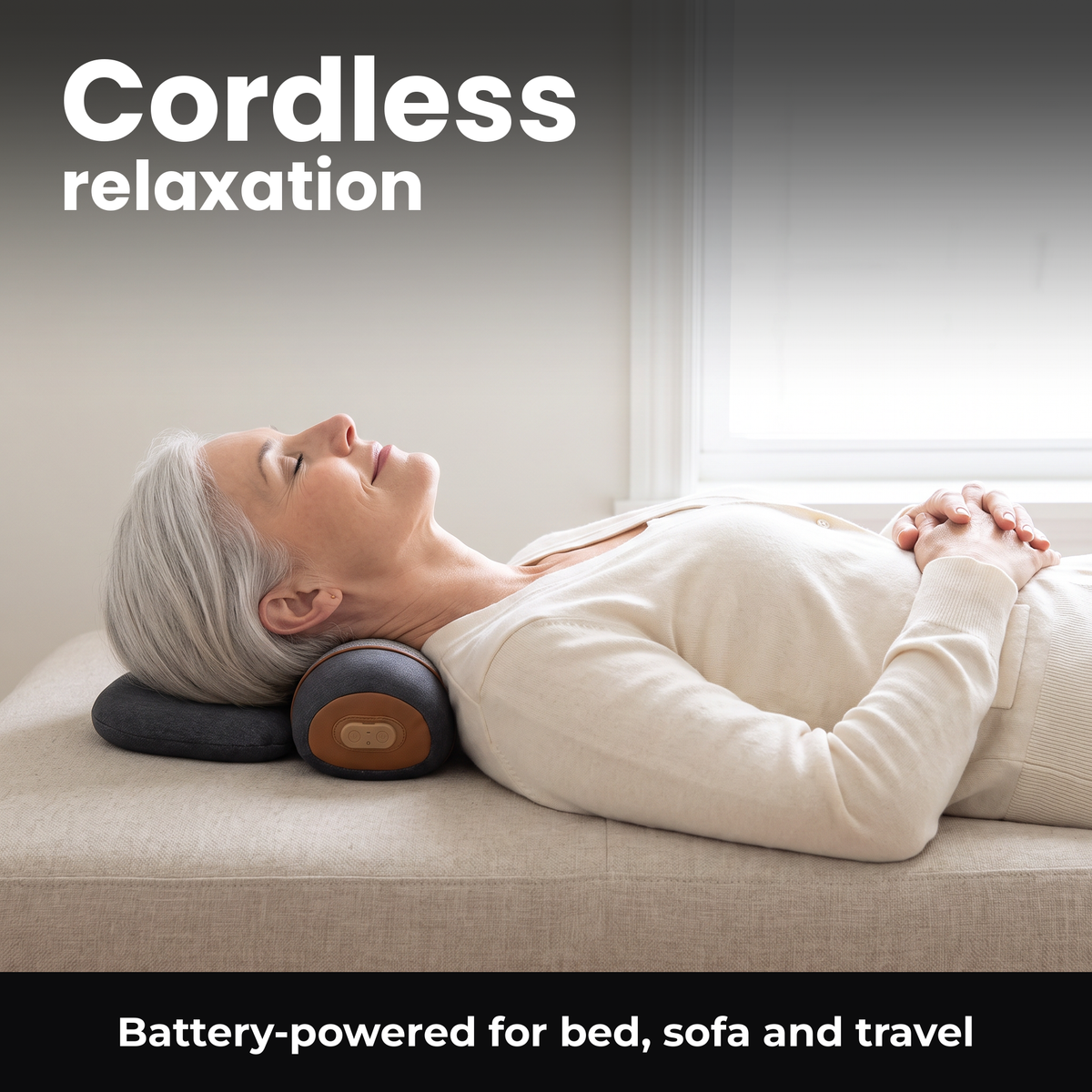 Cordless relaxation with battery