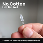 Voria EarClean silicone tip close-up