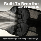 Built To Breathe with open mesh