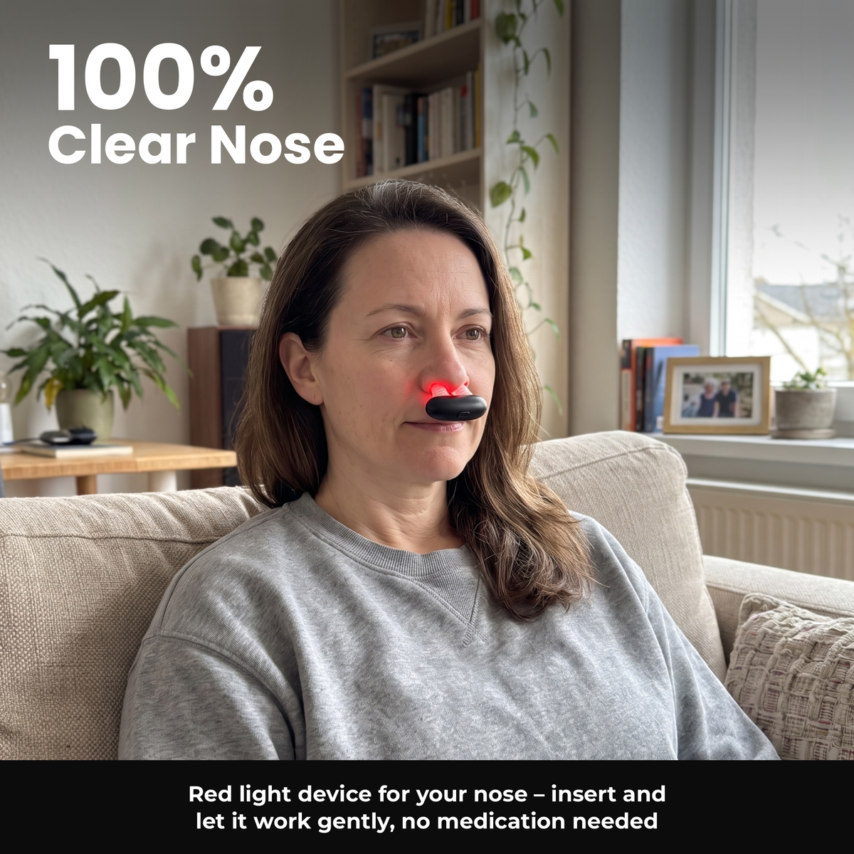 Voria PureAir Nasal Clip — EN — 100% Clear Nose