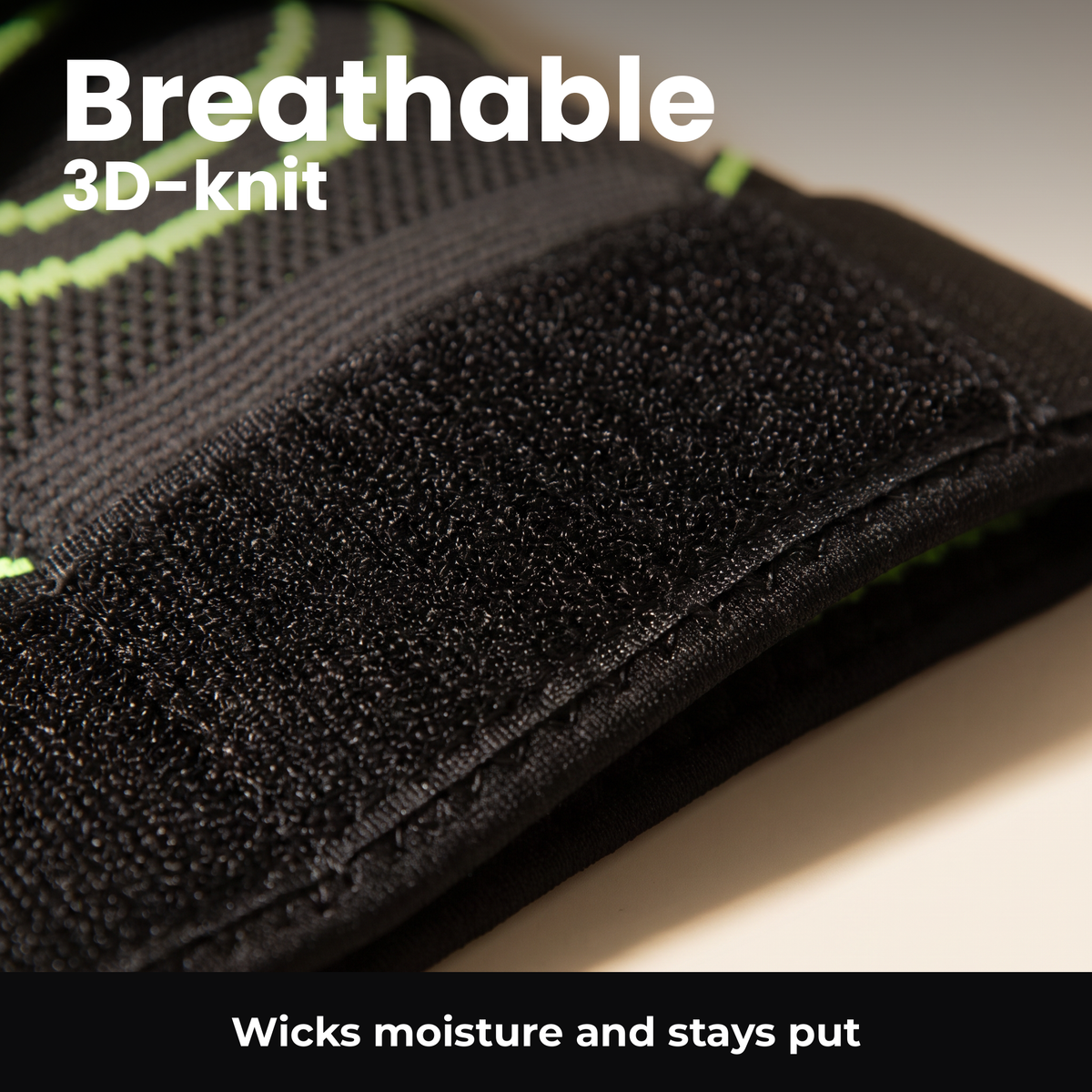 Breathable 3D-knit fabric
